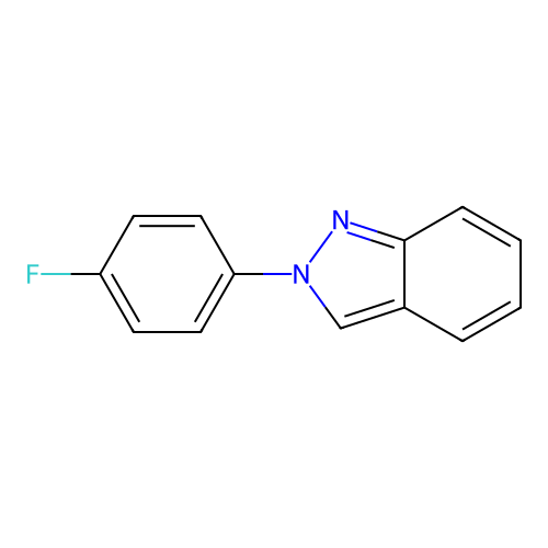 2-(4-Fluorophenyl)-2H-indazole structure