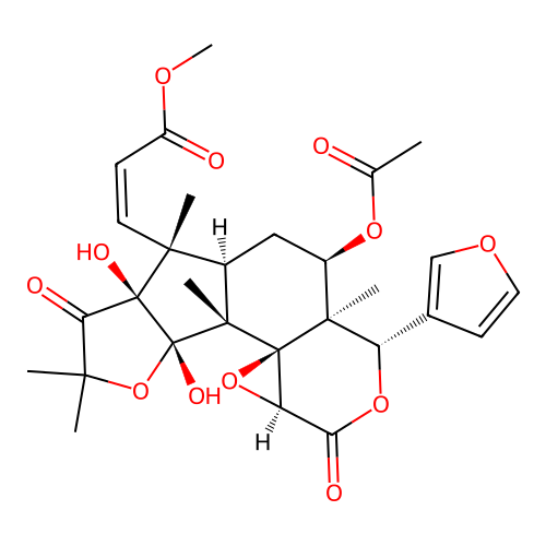 12beta-Acetoxyharrisonin structure