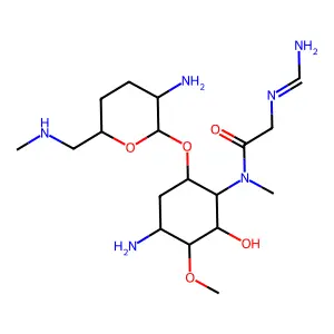 2''-Formimidoylistamycin A structure