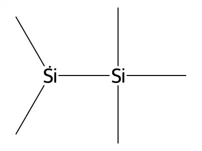 Dimethylsilyl(trimethyl)silane structure