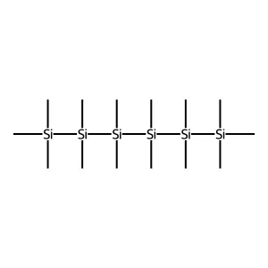 Hexasilane, tetradecamethyl- structure