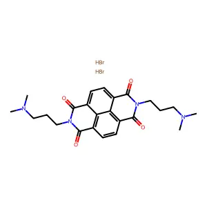 C24H28N4O4.2BrH structure