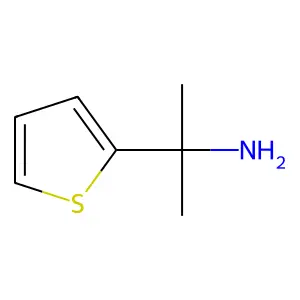2-(噻吩-2-基)丙-2-胺 structure