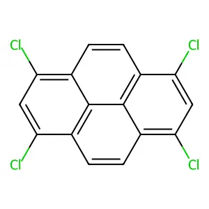Pyrene, 1,3,6,8-tetrachloro- structure