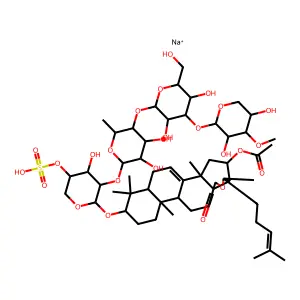Cucumarioside G1 structure