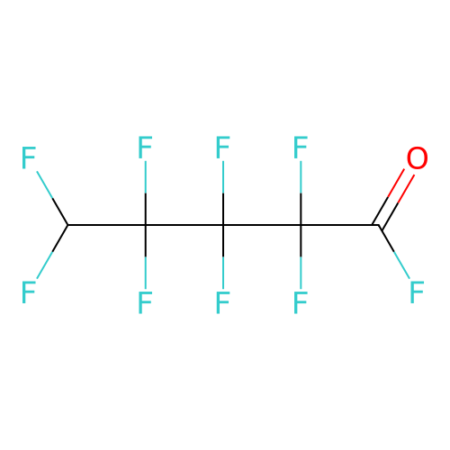 5H-Octafluoropentanoyl fluoride structure