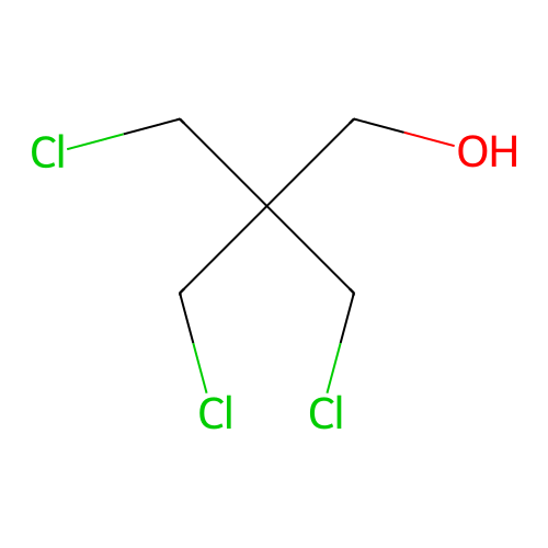 2,2,2-tris-(Chloromethyl)-ethanol structure