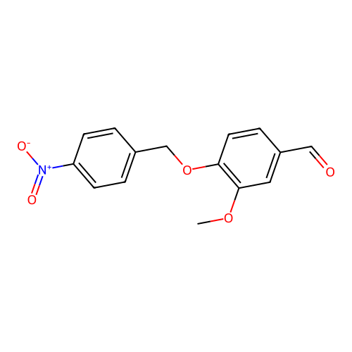 3-Methoxy-4-[(4-nitrophenyl)methoxy]benzaldehyde structure