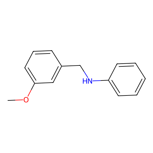 N-(3-Methoxybenzyl)aniline structure