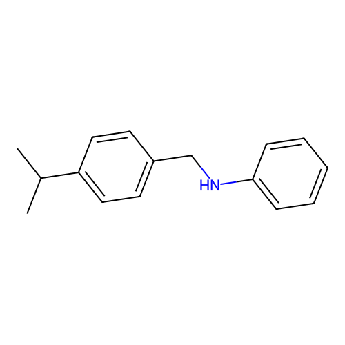 N-(4-Isopropylbenzyl)aniline structure