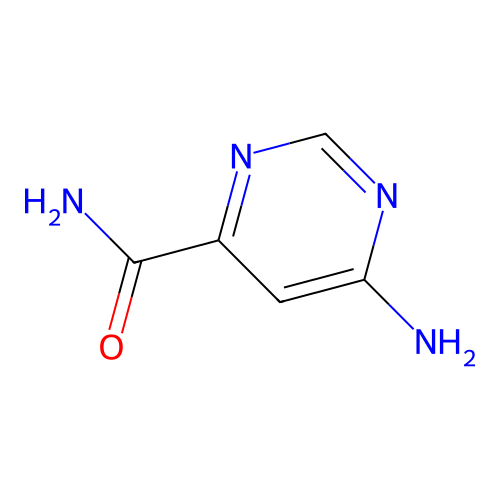 6-Aminopyrimidine-4-carboxamide structure