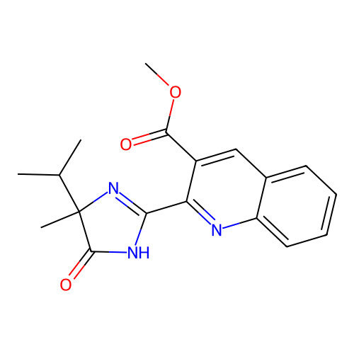 Imazaquin-methyl structure