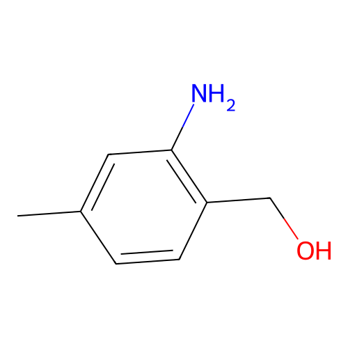 (2-Amino-4-methylphenyl)methanol structure