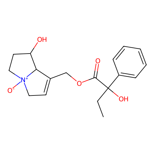 Pyrrolizidine alkaloid N-oxide, MM-I-54 semisynthetic structure