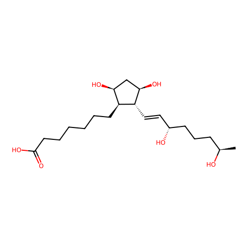 19R-hydroxy-PGF1alpha structure