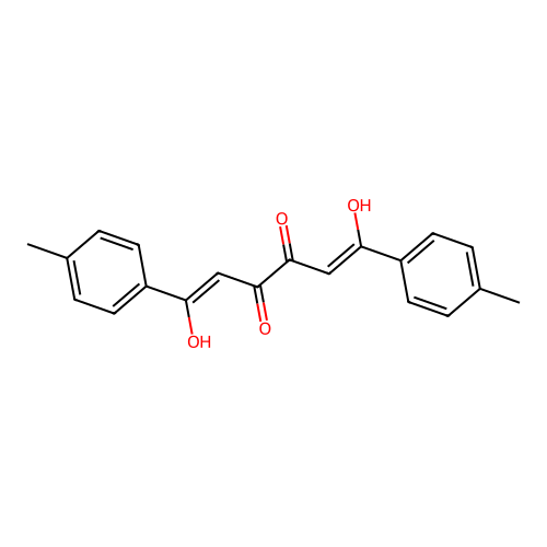 (Z,Z)-1,6-Bis(4-methylphenyl)-3,4-dihydroxy-2,4-hexadiene-1,6-dione structure