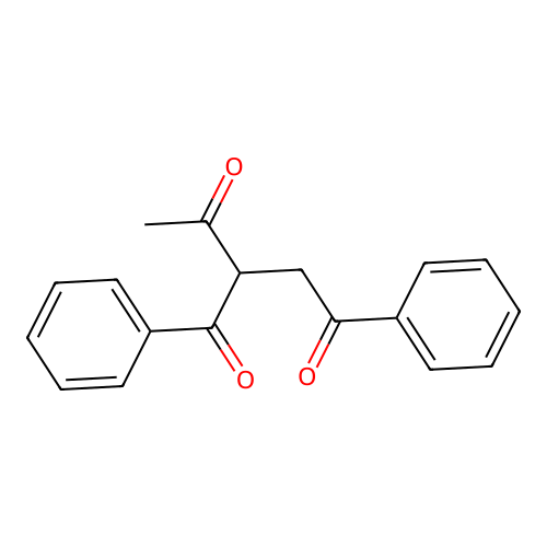 3-Benzoyl-1-phenylpentane-1,4-dione structure