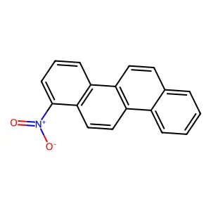 1-Nitrochrysene structure