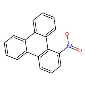 Triphenylene, 1-nitro- structure