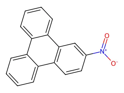 Triphenylene, 2-nitro- structure
