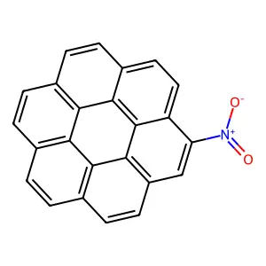 1-Nitrocoronene structure