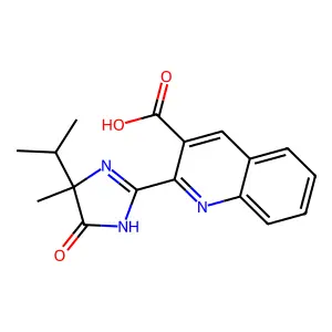 咪唑喹啉酸 structure