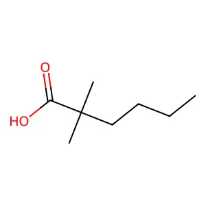 2,2-Dimethylhexanoic Acid structure