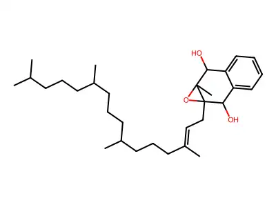 Reduced Vitamin K structure