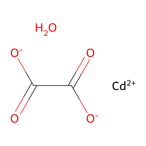 草酸镉 structure