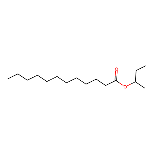 Sec-butyl laurate structure