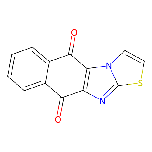 Naphth[2',3':4,5]imidazo[2,1-b]thiazole-5,10-dione structure