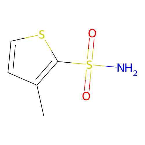 3-甲基噻吩-2-磺酰胺 structure