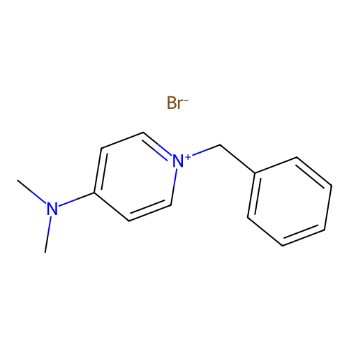 Pyridinium, 4-(dimethylamino)-1-(phenylmethyl)-, bromide structure