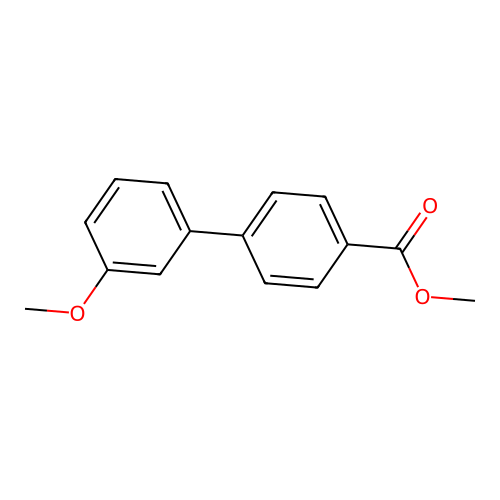 Methyl 4-(3-methoxyphenyl)benzoate structure