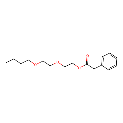 2-(2-Butoxyethoxy)ethyl phenylacetate structure