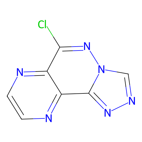 6-Chloropyrazino[2,3-d][1,2,4]triazolo[4,3-b]pyridazine structure