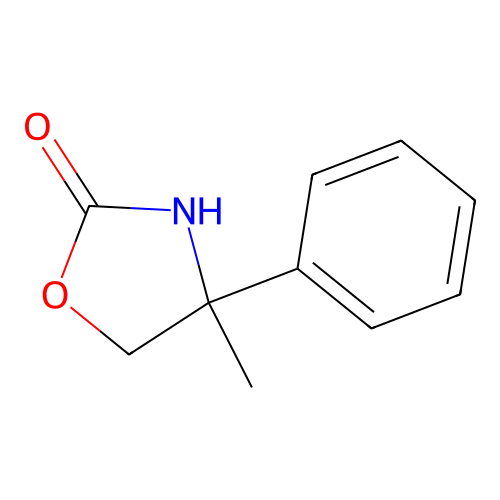 4-Methyl-4-phenyl-1,3-oxazolidin-2-one structure