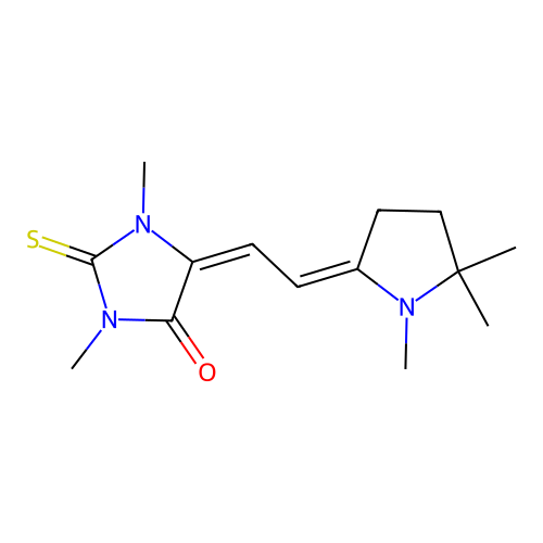C14H21N3OS structure