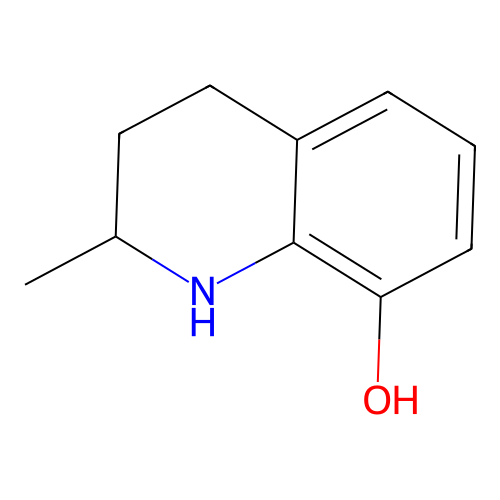 2-Methyl-1,2,3,4-tetrahydroquinolin-8-ol structure