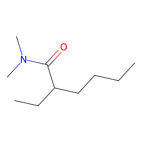 2-ethyl-N,N-dimethylhexanamide structure