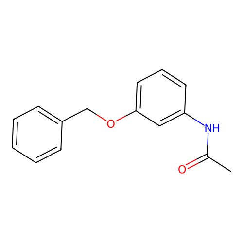 N-[3-(Benzyloxy)phenyl]acetamide structure