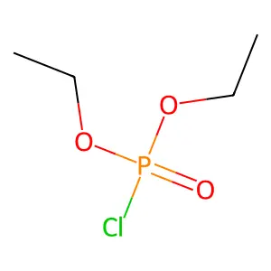 氯磷酸二乙酯 structure