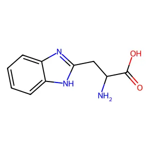 3-(2-Benzimidazolyl)alanine structure