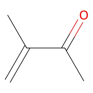 甲基异丙烯基酮 structure