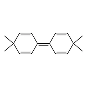 1,4-Cyclohexadiene, 3-(4,4-dimethyl-2,5-cyclohexadien-1-ylidene)-6,6-dimethyl- structure
