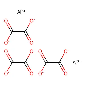 草酸铝 structure