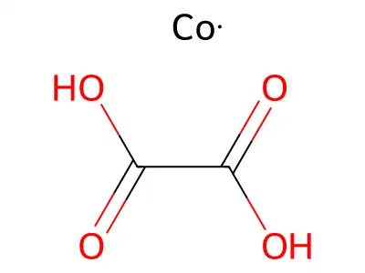 草酸钴 structure
