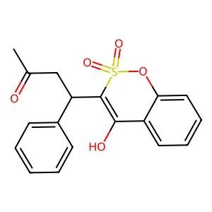 2-Butanone, 4-(4-hydroxy-2,2-dioxido-1,2-benzoxathiin-3-yl)-4-phenyl- structure