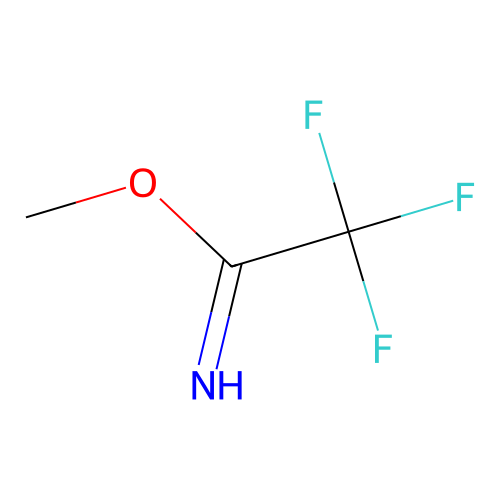 Methyl 2,2,2-trifluoroethanimidate structure