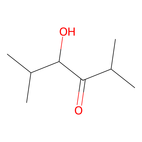 4-Hydroxy-2,5-dimethylhexan-3-one structure